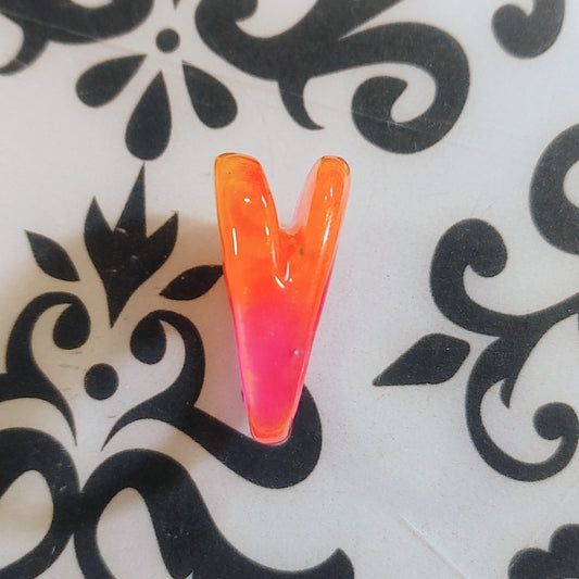 Angle Left FyberRing Glow Pink/Orange