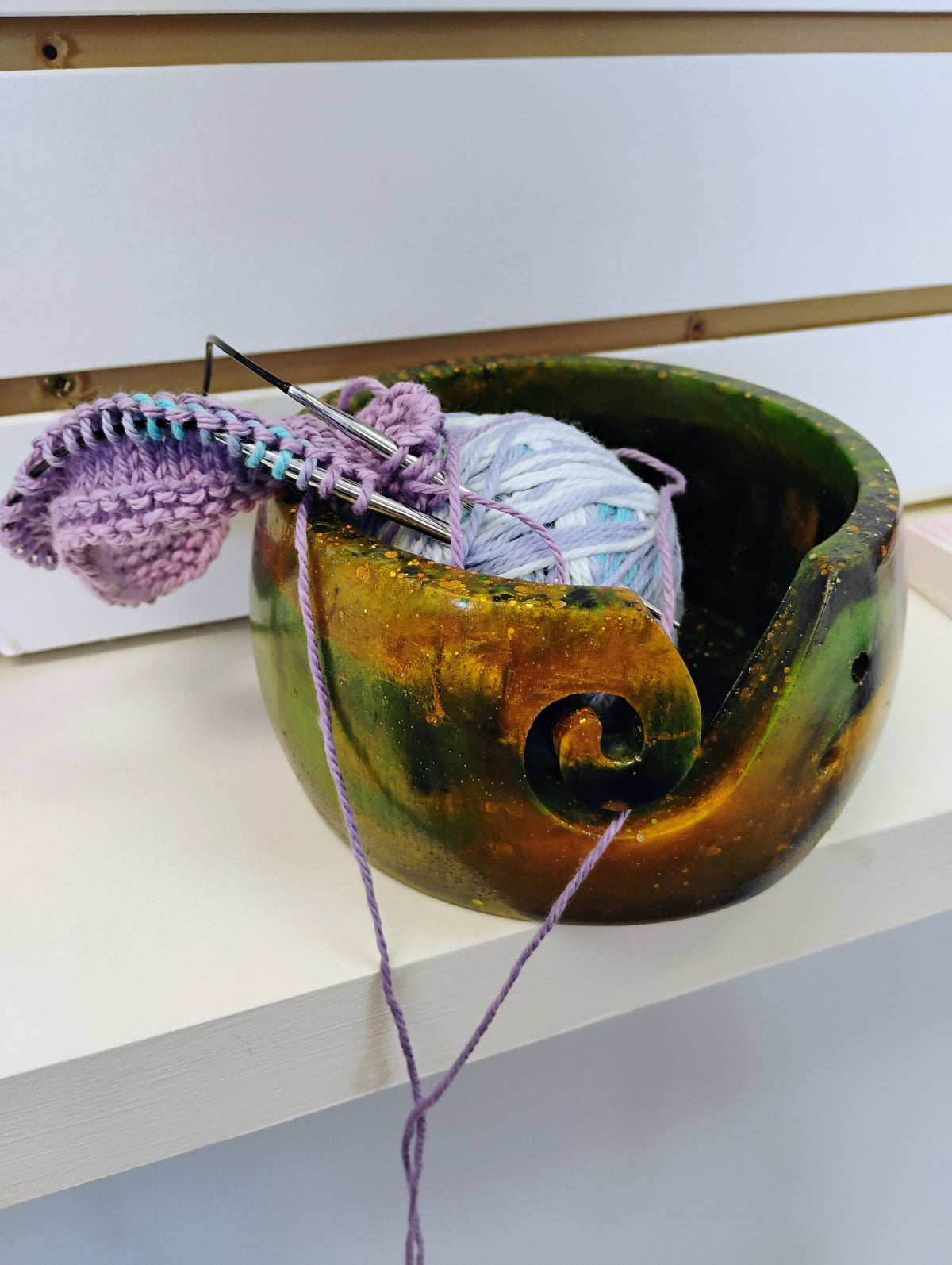 Zero Waste Resin Yarn Bowl