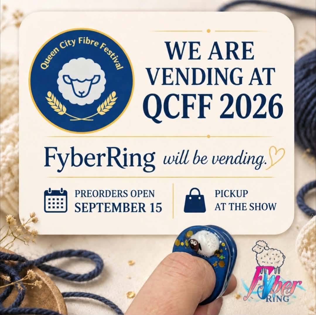Queen City Fibre Fest Limited edition FyberRing
