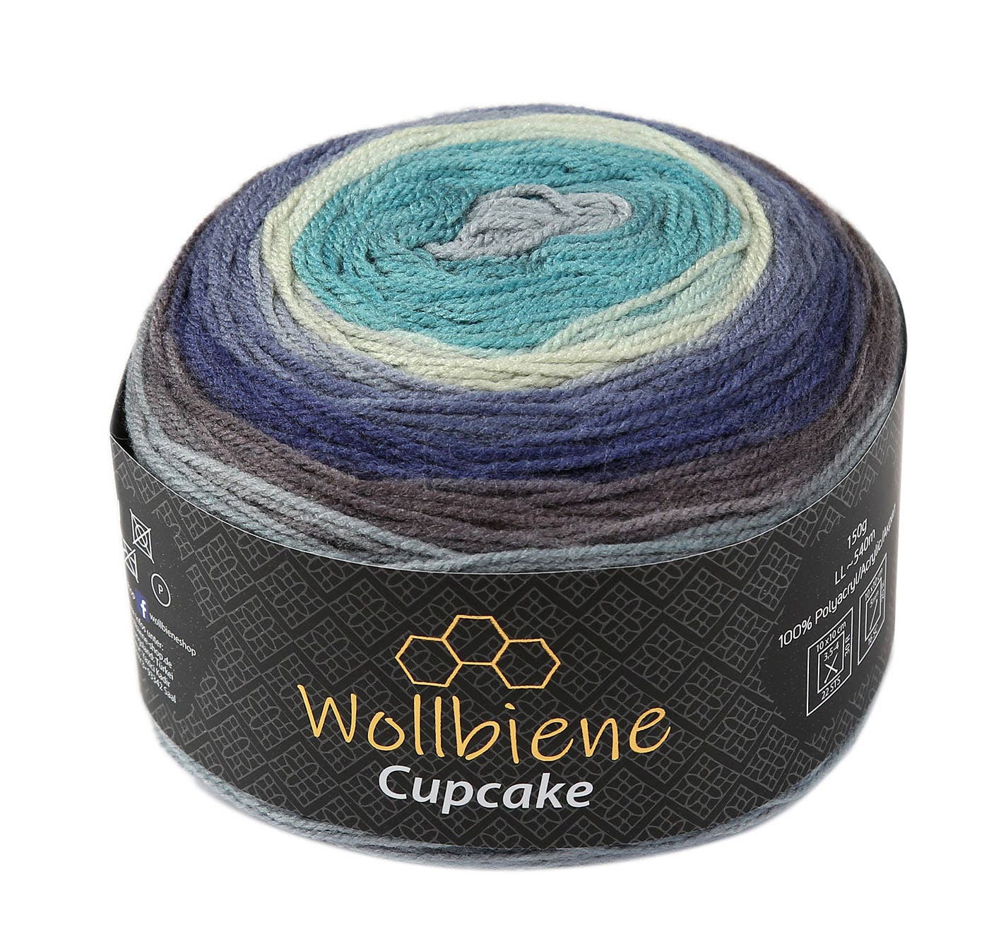 Wollbiene Cupcake