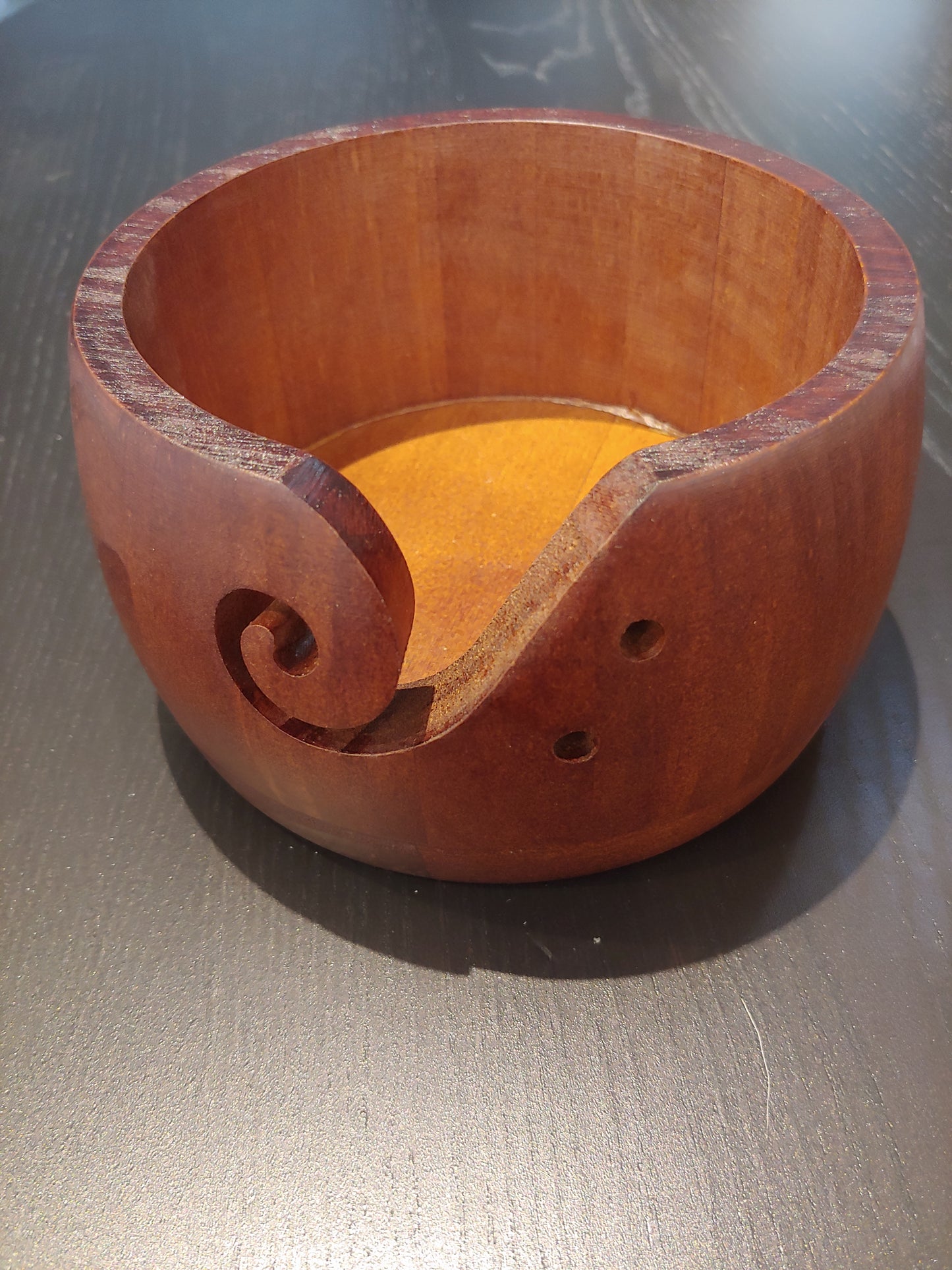 Wooden Yarn Bowl