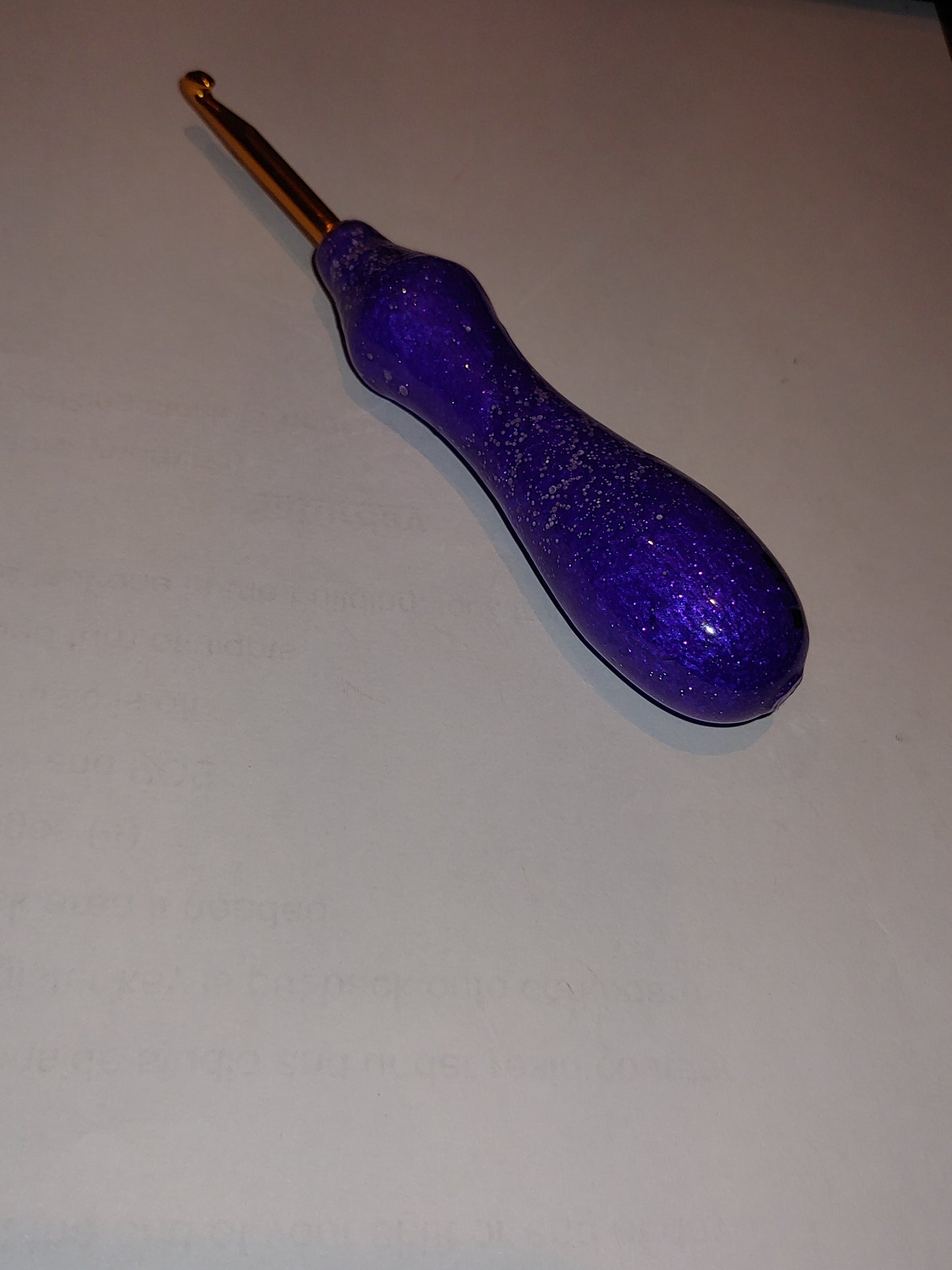 FyberHook Resin Handle Crochet Hook