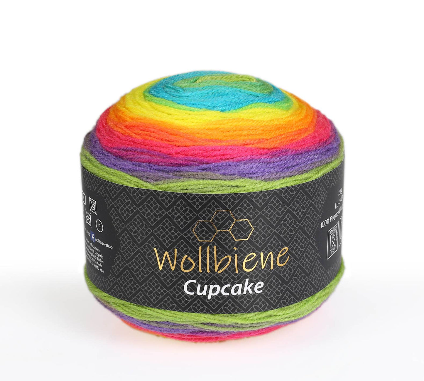 Wollbiene Cupcake