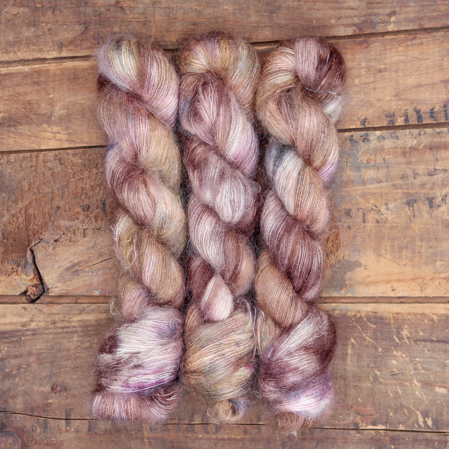 Fireweed Yarn Anemone Mohair Lace Yarn