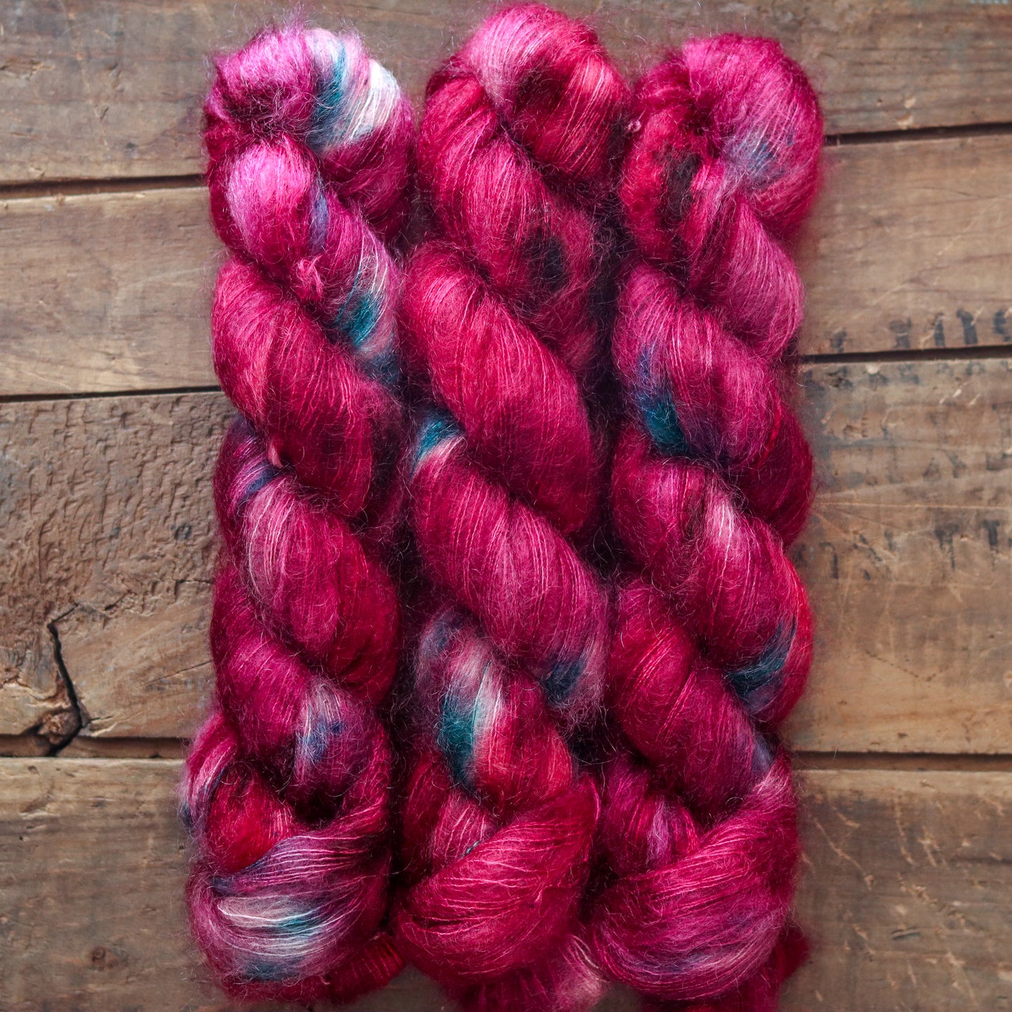 Fireweed Yarn Anemone Mohair Lace Yarn