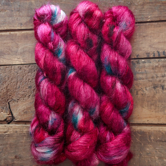 Fireweed Yarn Anemone Mohair Lace Yarn