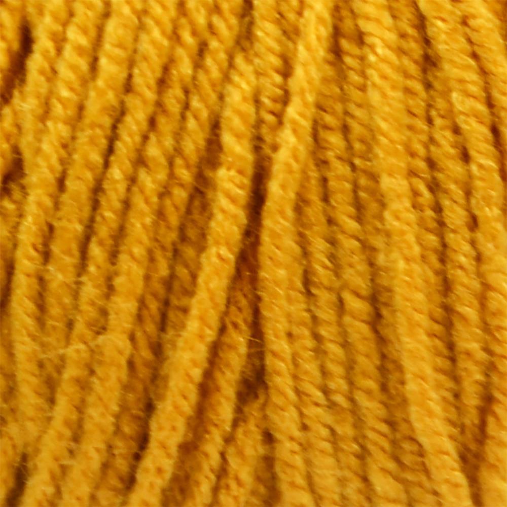 Close-up of a ball of yellow yarn