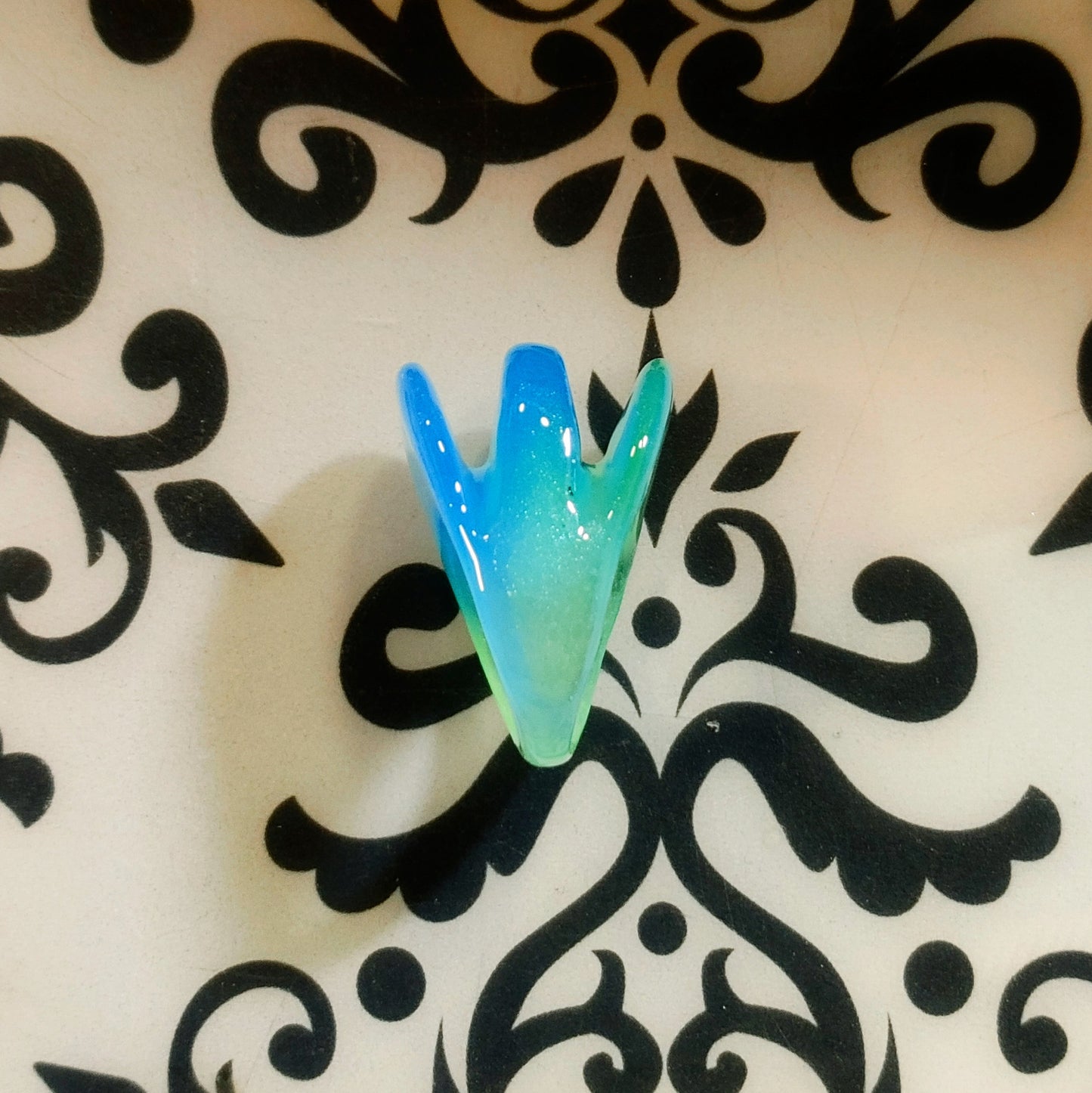 Double FyberRing Glow Green/Blue