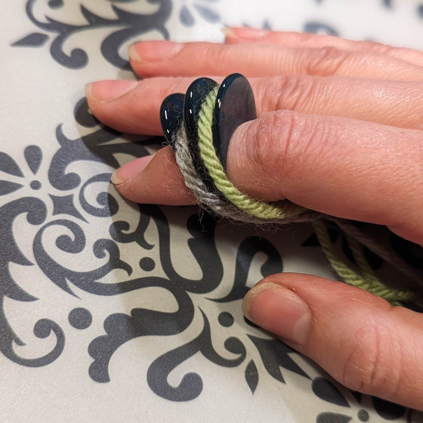 Double FyberRing Midnight Shimmer