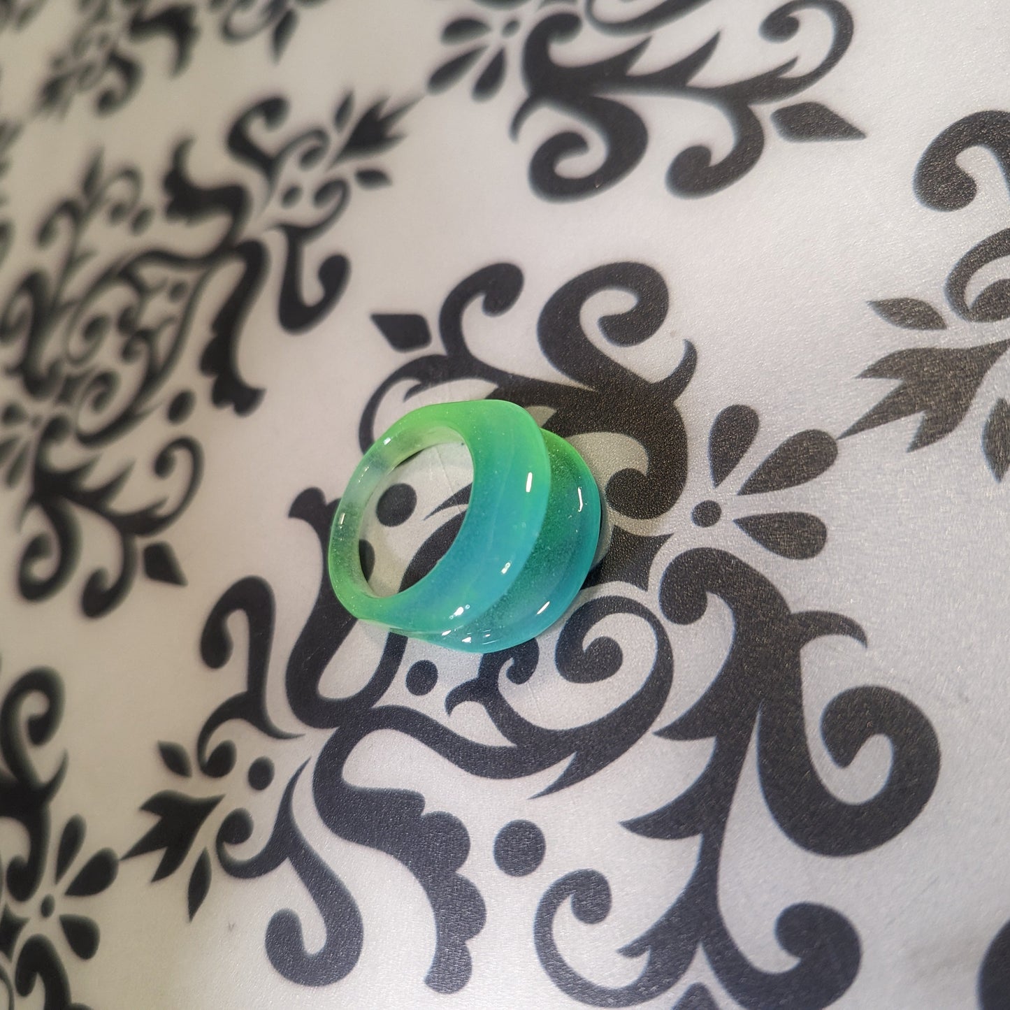 Classic FyberRing Glow Green/Blue