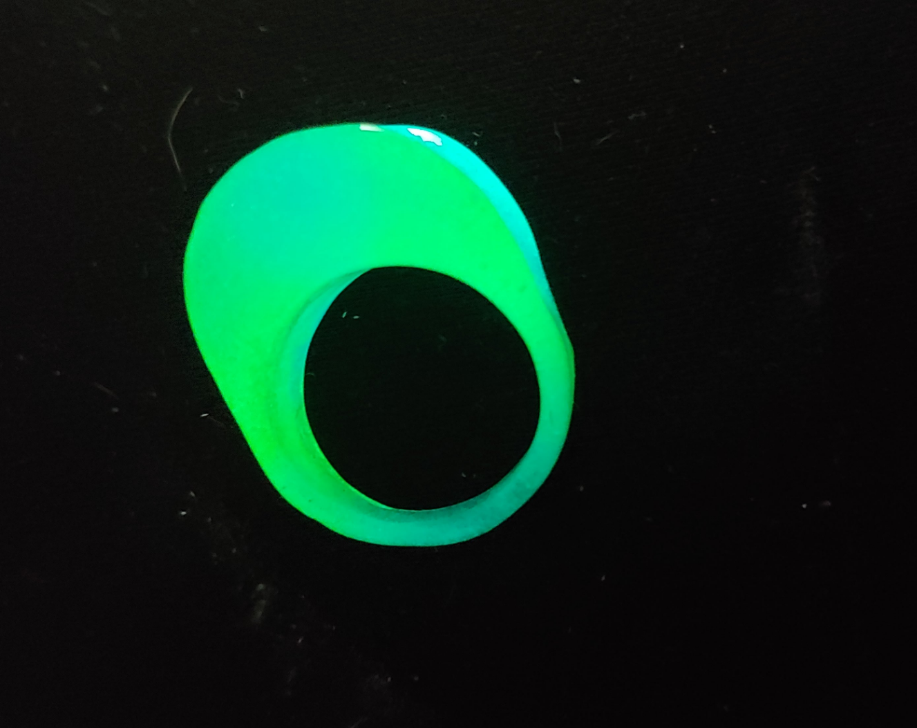 Classic FyberRing Glow Green/Blue