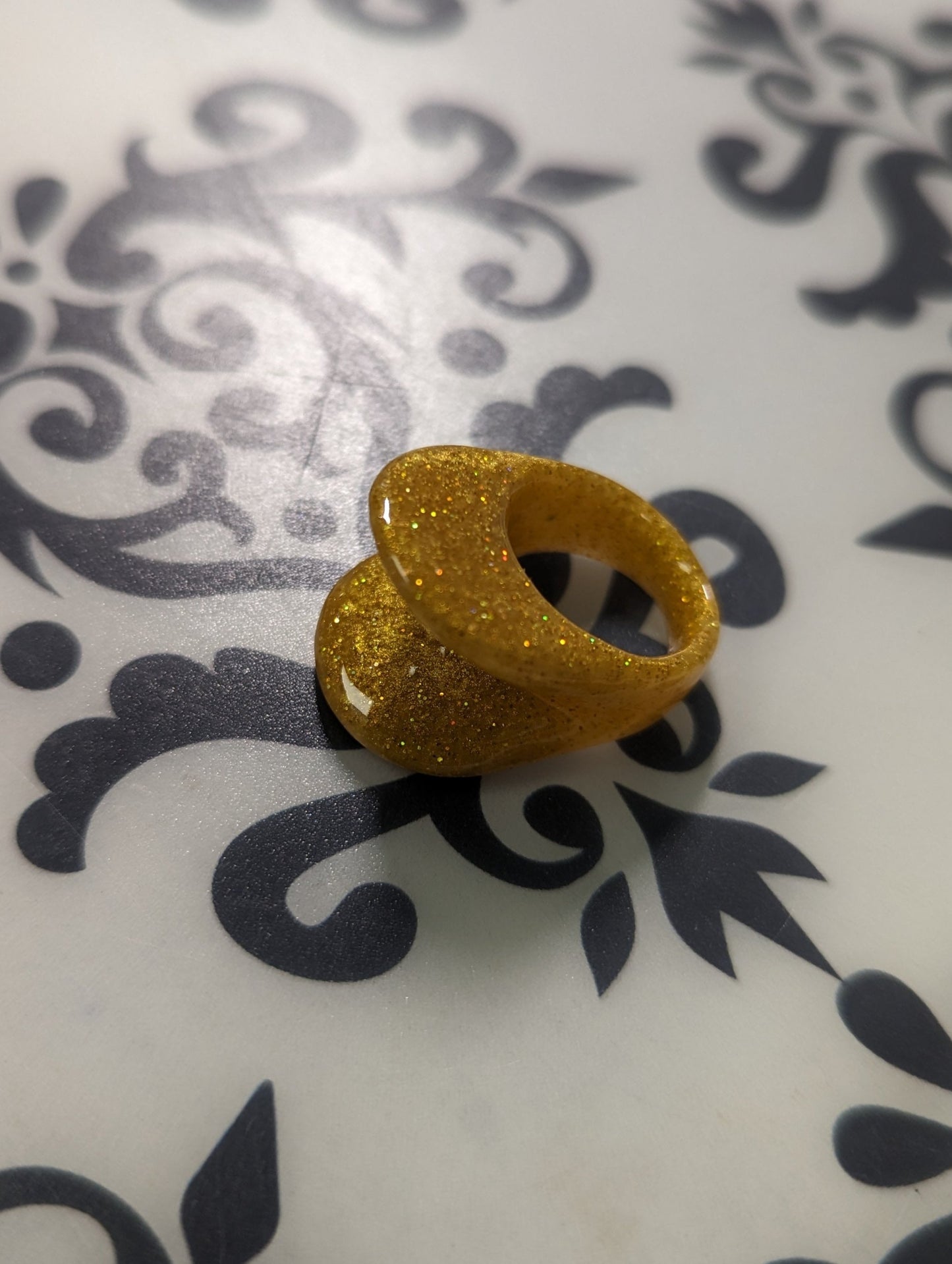 Bulky FyberRing Gold