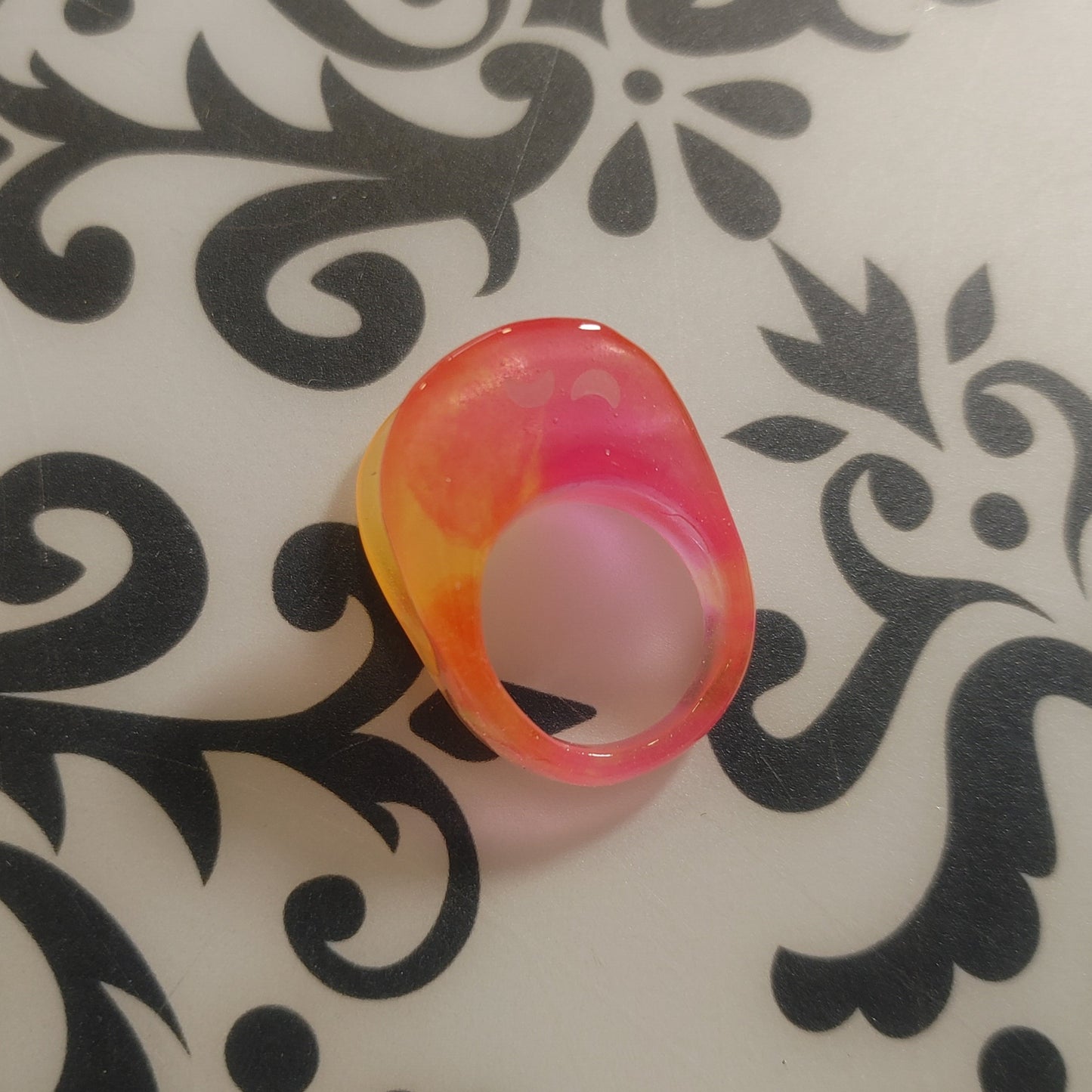 Double FyberRing Glow Pink/Orange