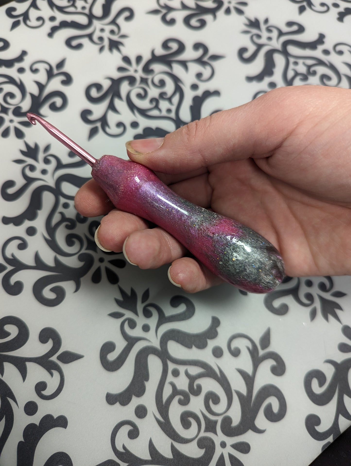 FyberHook Resin Handle Crochet Hook