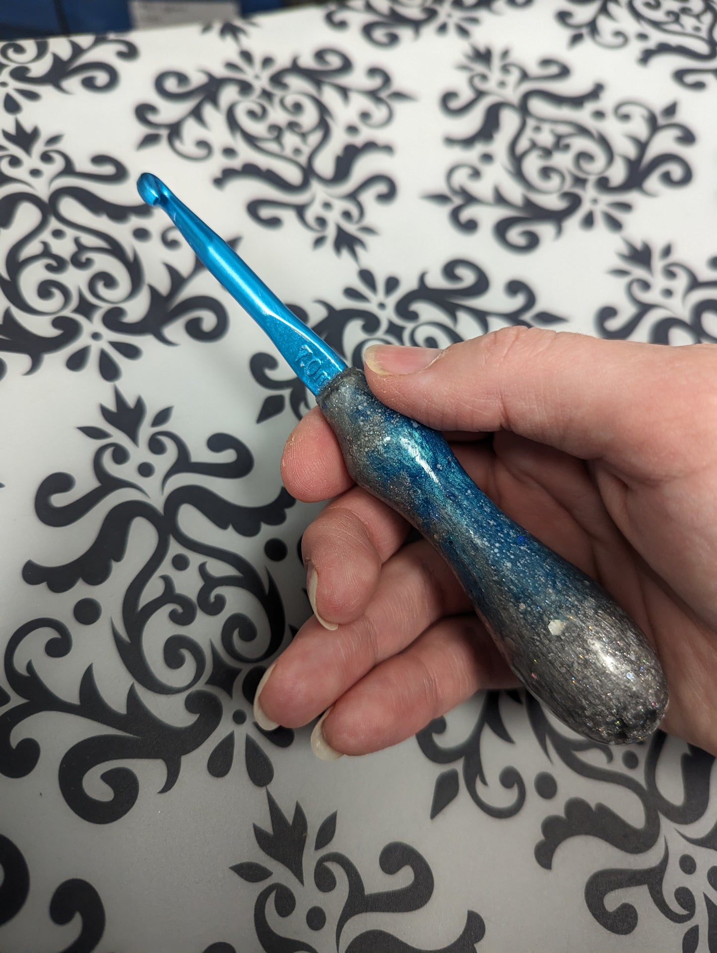 FyberHook Resin Handle Crochet Hook