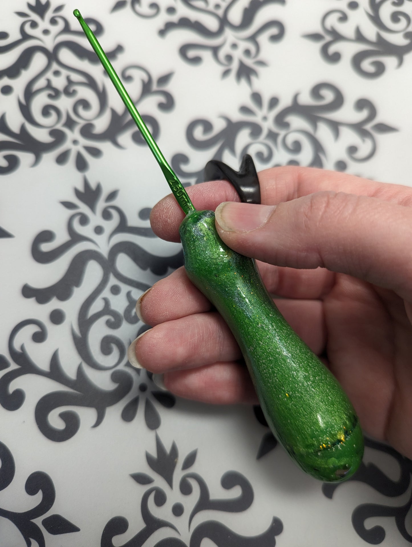 FyberHook Resin Handle Crochet Hook