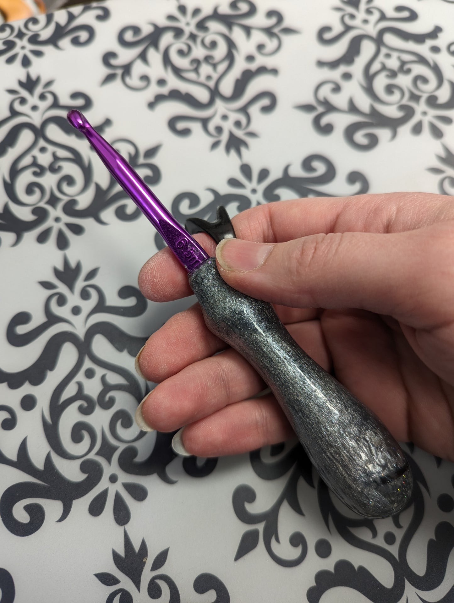 FyberHook Resin Handle Crochet Hook