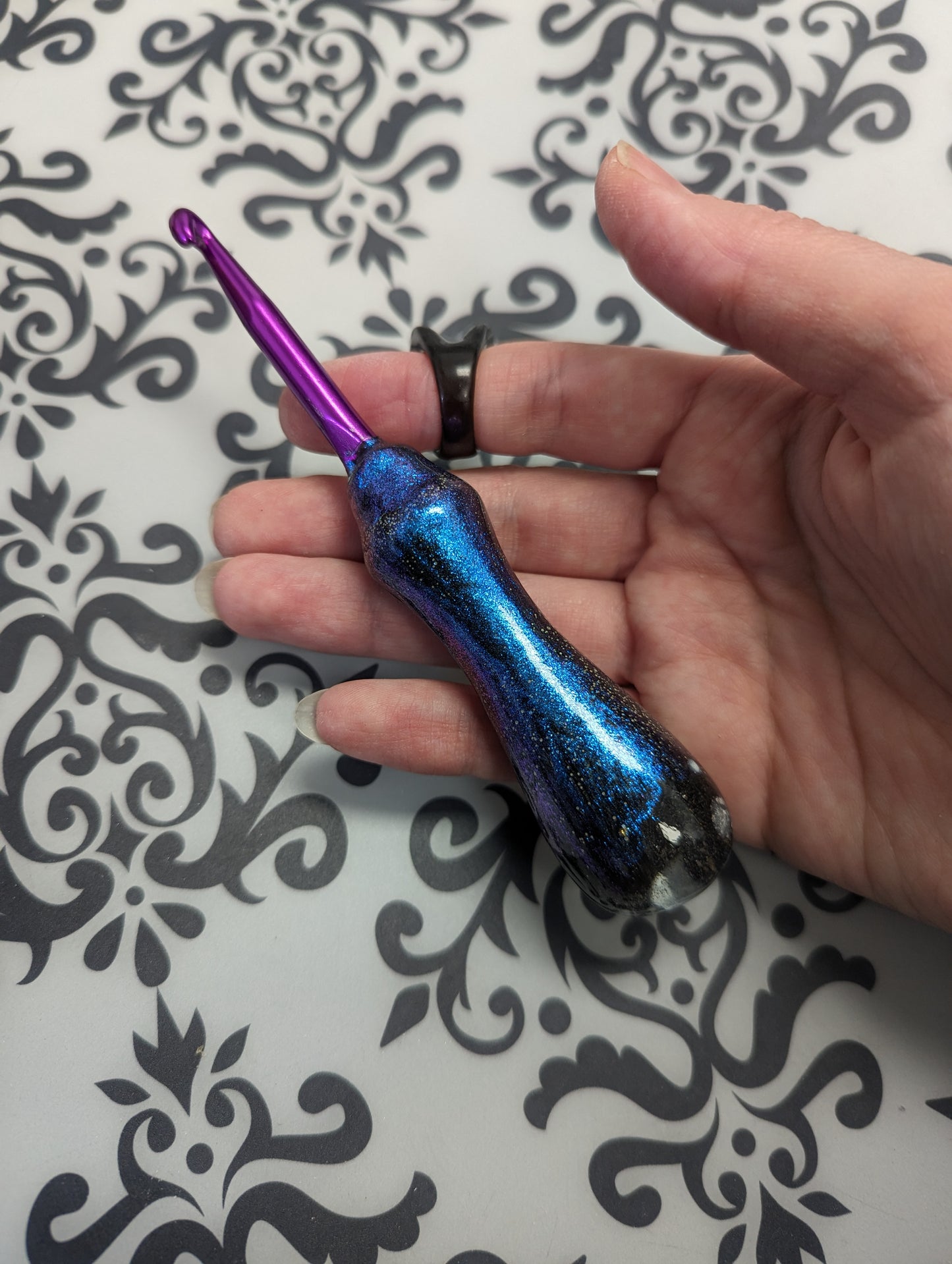 FyberHook Resin Handle Crochet Hook