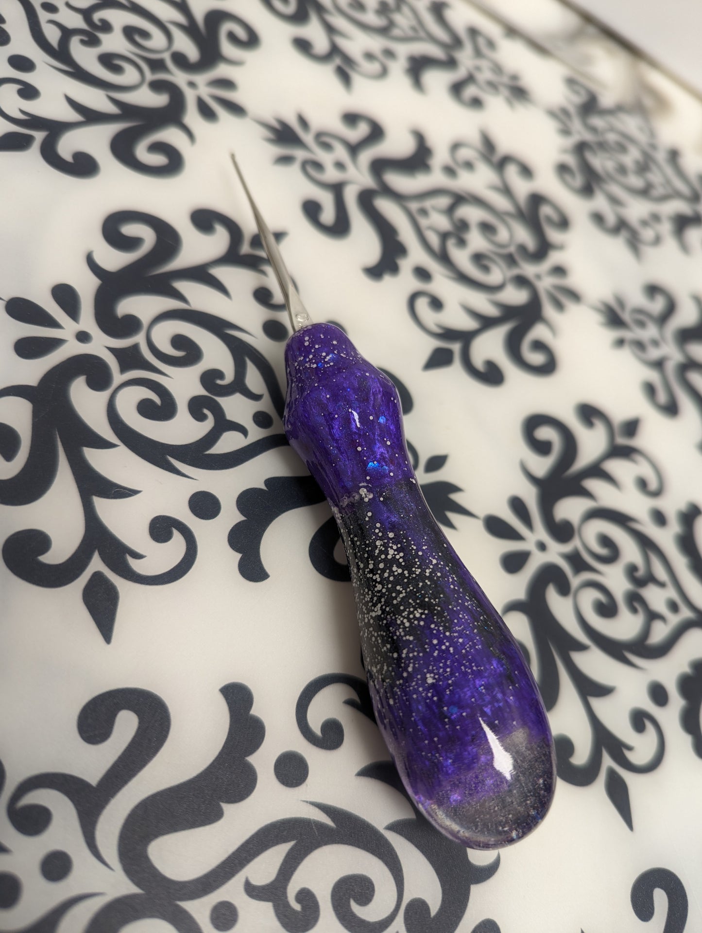 FyberHook Resin Handle Crochet Hook