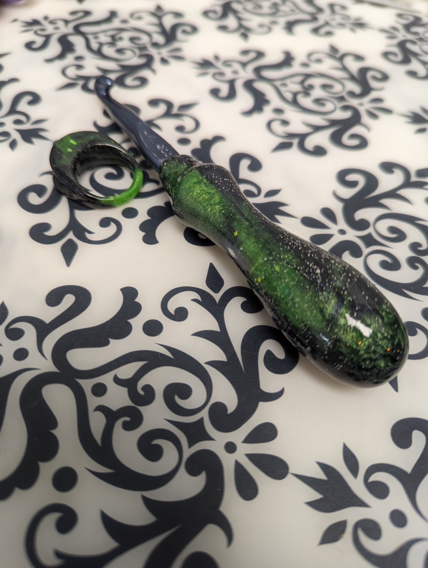 FyberHook Resin Handle Crochet Hook