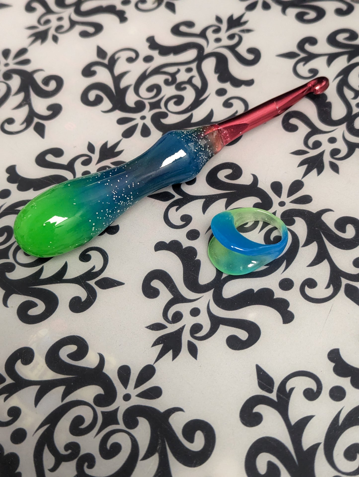 FyberHook Resin Handle Crochet Hook