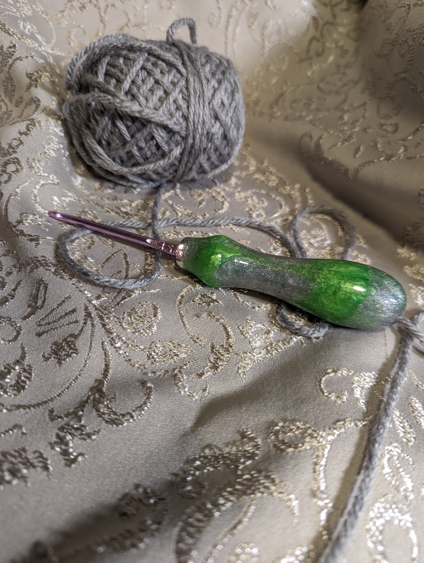 FyberHook Resin Handle Crochet Hook