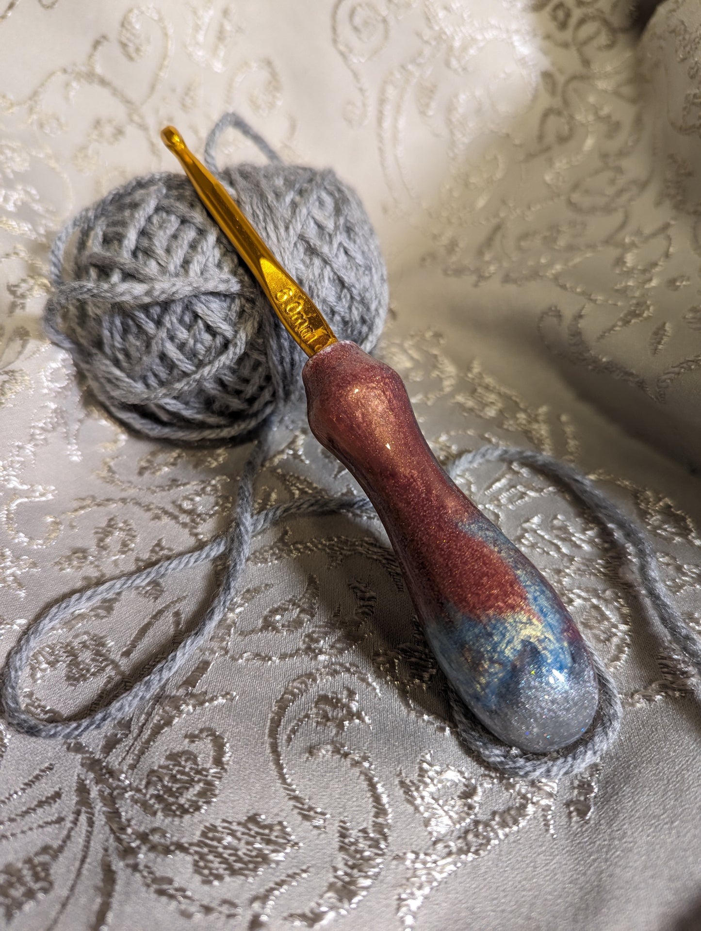 FyberHook Resin Handle Crochet Hook