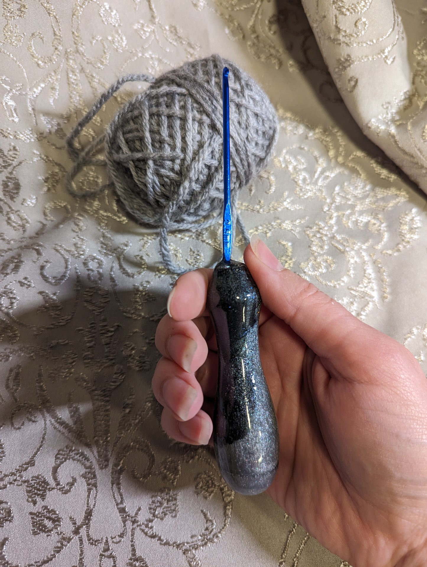 FyberHook Resin Handle Crochet Hook