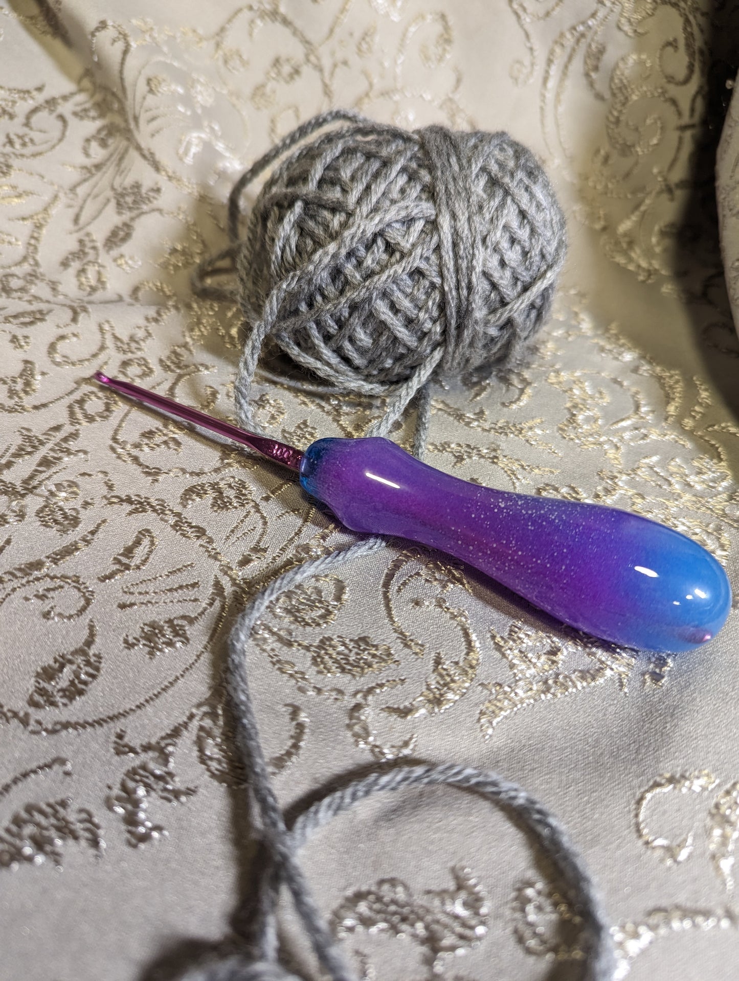 FyberHook Resin Handle Crochet Hook