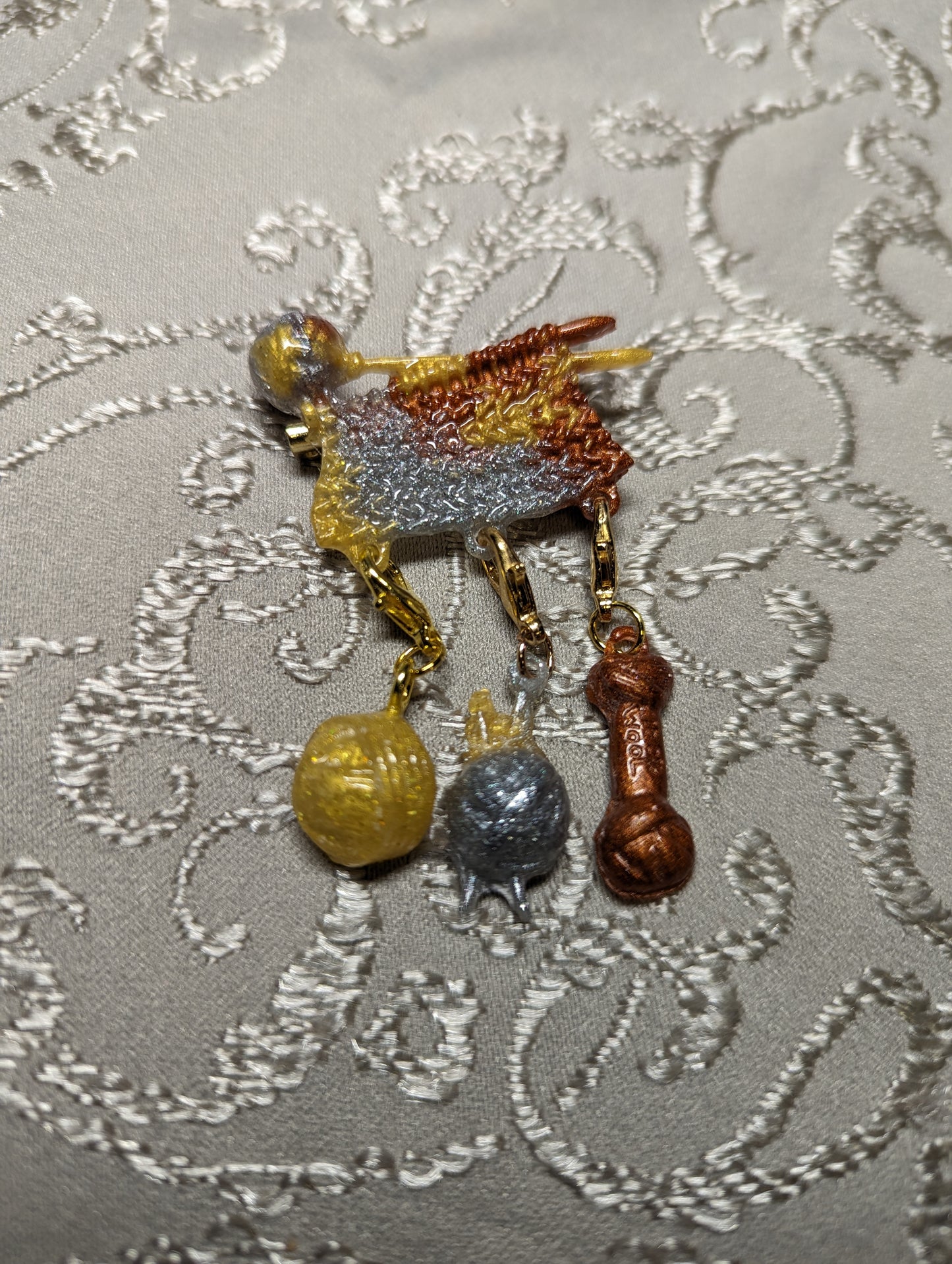 Stitch Marker Pin