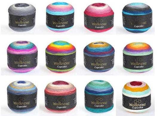 Wollbiene Cupcake