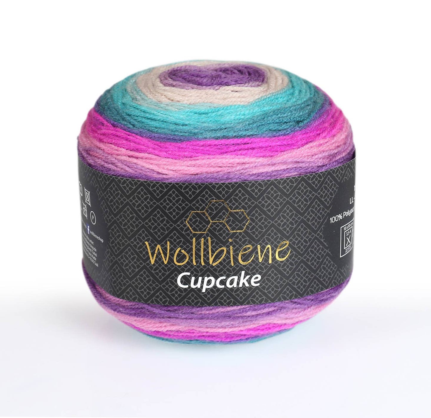 Wollbiene Cupcake