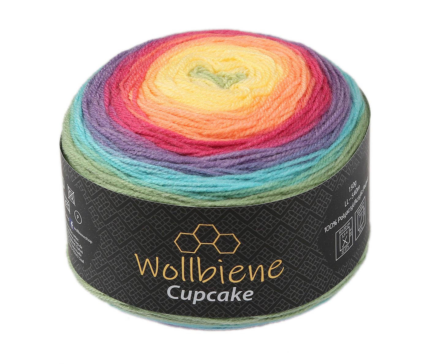 Wollbiene Cupcake