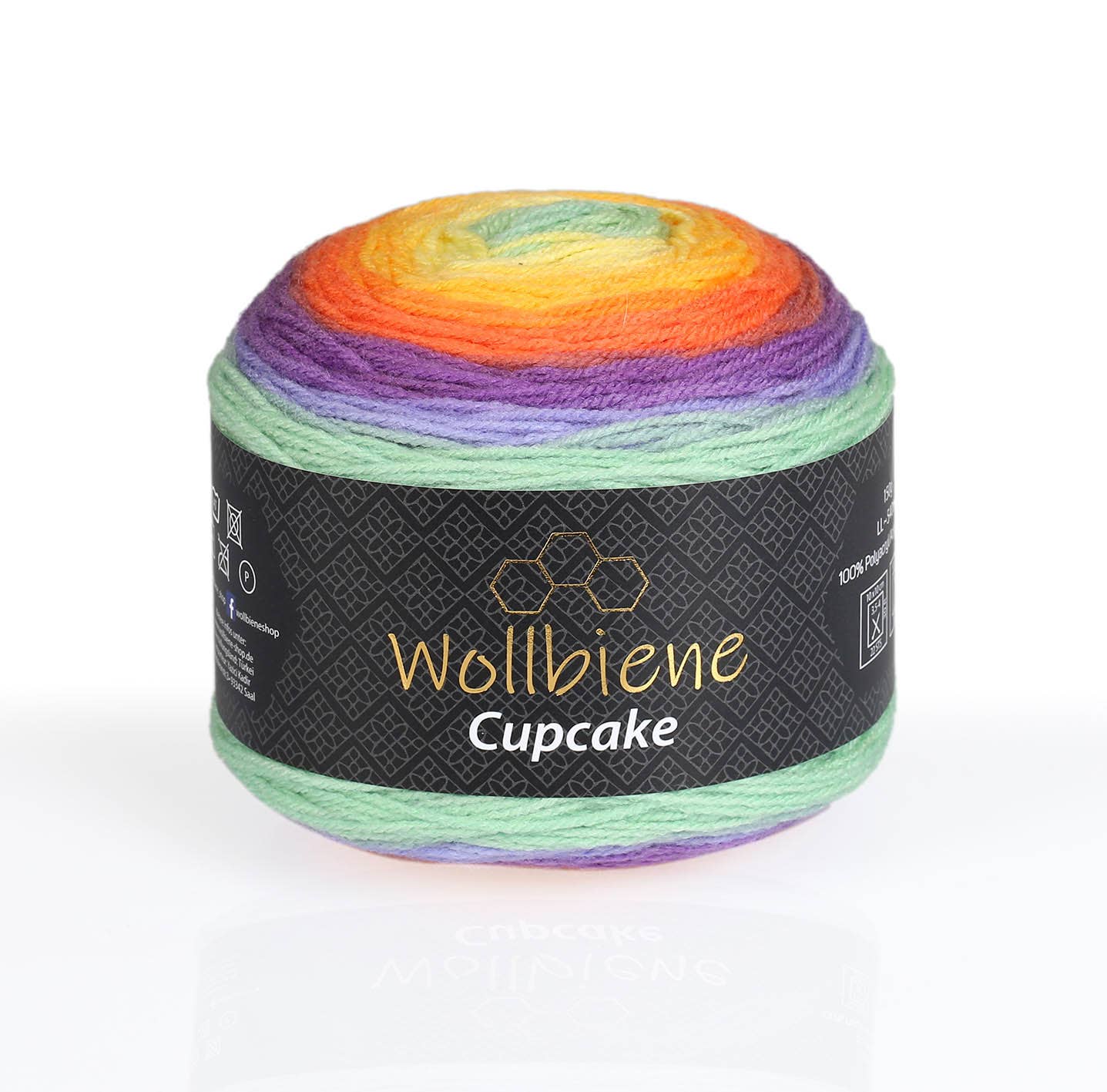 Wollbiene Cupcake